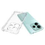 Xiaomi Redmi Note 14 5G Stødsikkert TPU Cover - Gennemsigtig