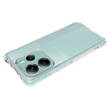 Xiaomi Redmi Note 14 5G Stødsikkert TPU Cover - Gennemsigtig