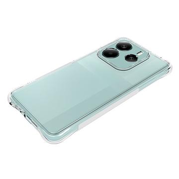 Xiaomi Redmi Note 14 5G Stødsikkert TPU Cover - Gennemsigtig
