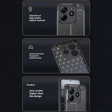 Xiaomi Redmi Note 14 5G Slim-Fit Premium TPU Cover - Sort