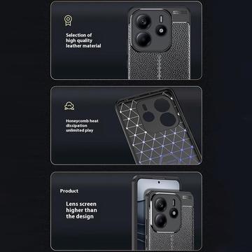 Xiaomi Redmi Note 14 5G Slim-Fit Premium TPU Cover - Sort