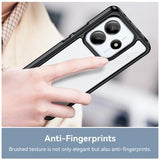 Xiaomi Redmi Note 14 Anti-Shock Hybrid Cover - Sort