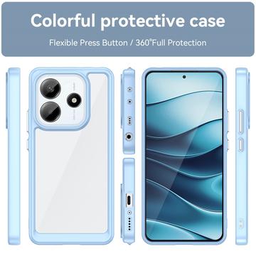 Xiaomi Redmi Note 14 Anti-Shock Hybrid Cover - Blå
