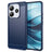 Xiaomi Redmi Note 14 Børstet TPU Cover - Karbonfiber - Blå