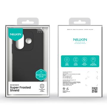 Xiaomi Redmi Note 14 Nillkin Super Frosted Shield Cover - Blå