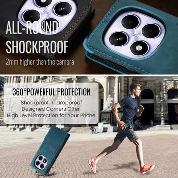 Xiaomi Redmi Note 14 Pro 4G Caseme 013 Series Pung - Blå
