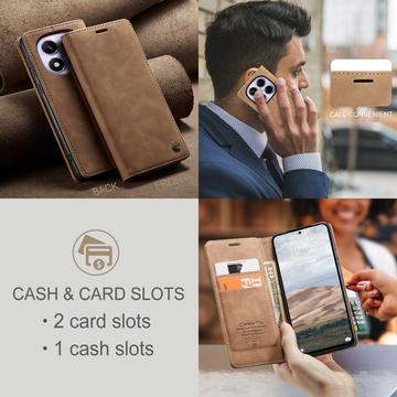 Xiaomi Redmi Note 14 Pro 4G Caseme 013 Series Pung - Brun