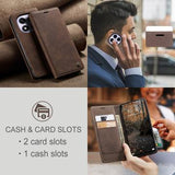 Xiaomi Redmi Note 14 Pro 4G Caseme 013 Series Pung - Kaffe