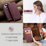 Xiaomi Redmi Note 14 Pro 4G Caseme 013 Series Pung - Vinrød