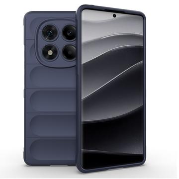 Xiaomi Redmi Note 14 Pro 4G Rugged TPU Cover - Mørkeblå