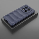 Xiaomi Redmi Note 14 Pro 4G Rugged TPU Cover - Mørkeblå