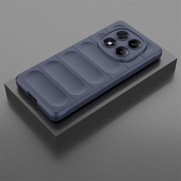 Xiaomi Redmi Note 14 Pro 4G Rugged TPU Cover - Mørkeblå
