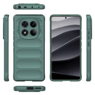 Xiaomi Redmi Note 14 Pro 4G Rugged TPU Cover - Grøn