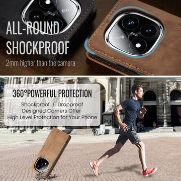 Xiaomi Redmi Note 14 Pro 5G/14 Pro+ 5G/Poco X7 Caseme 013 Series Pung - Brun