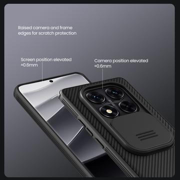 Xiaomi Redmi Note 14 Pro 5G/Poco X7 Nillkin CamShield Pro Hybrid Cover - Sort