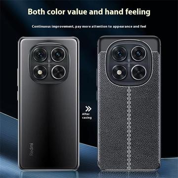 Xiaomi Redmi Note 14 Pro 5G/14 Pro+ 5G/Poco X7 Slim-Fit Premium TPU Cover - Sort