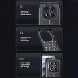 Xiaomi Redmi Note 14 Pro 5G/14 Pro+ 5G/Poco X7 Slim-Fit Premium TPU Cover - Sort