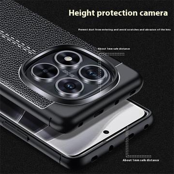Xiaomi Redmi Note 14 Pro 5G/14 Pro+ 5G/Poco X7 Slim-Fit Premium TPU Cover - Sort