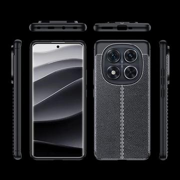 Xiaomi Redmi Note 14 Pro 5G/14 Pro+ 5G/Poco X7 Slim-Fit Premium TPU Cover - Sort