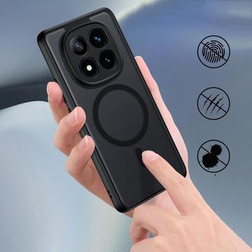 Xiaomi Redmi Note 14 Pro 5G/Poco X7 Tech-Protect Magmat Cover - MagSafe Kompatibel - Mat Sort