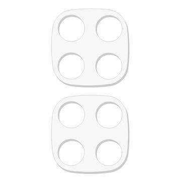 Xiaomi Redmi Note 14 Pro 5G/Poco X7 Kamera Linse Hærdet Glas Beskytter - 2 Stk.