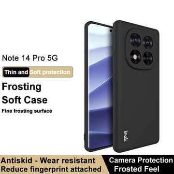 Xiaomi Redmi Note 14 Pro 5G/Poco X7 Imak UC-3 Series TPU Cover - Sort