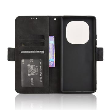 Xiaomi Redmi Note 14 Pro 5G/14 Pro+ 5G/Poco X7 Kortholder Pung Etui - Sort