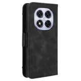 Xiaomi Redmi Note 14 Pro 5G/14 Pro+ 5G/Poco X7 Kortholder Pung Etui - Sort