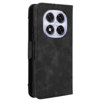 Xiaomi Redmi Note 14 Pro 5G/14 Pro+ 5G/Poco X7 Kortholder Pung Etui - Sort