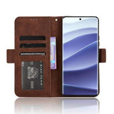 Xiaomi Redmi Note 14 Pro 5G/14 Pro+ 5G/Poco X7 Kortholder Pung Etui - Brun
