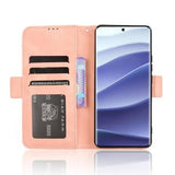 Xiaomi Redmi Note 14 Pro 5G/14 Pro+ 5G/Poco X7 Kortholder Pung Etui - Pink