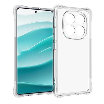 Xiaomi Redmi Note 14 Pro 5G/Poco X7 Stødtæt TPU Cover - Gennemsigtig