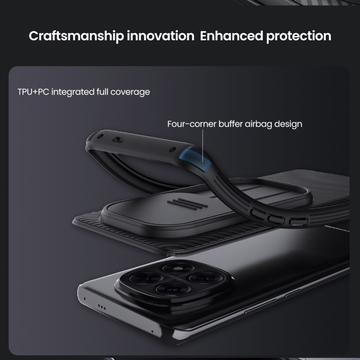 Xiaomi Redmi Note 14 Pro+ 5G Nillkin CamShield Pro Hybrid Cover - Sort