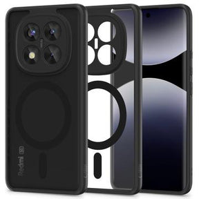 Xiaomi Redmi Note 14 Pro+ 5G Tech-Protect Magmat Cover - MagSafe Kompatibel - Mat Sort