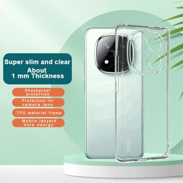 Xiaomi Redmi Note 14 Pro+ 5G Imak UX-5 TPU Cover - Gennemsigtig