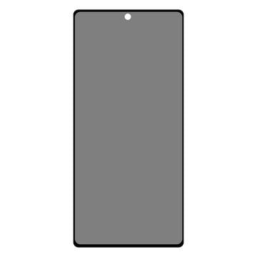 Xiaomi Redmi Note 14 Pro+ 5G/13 Pro+ Privacy Full Cover Skærmbeskyttelse Hærdet Glas - Sort Kant
