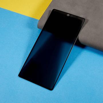 Xiaomi Redmi Note 14 Pro+ 5G/13 Pro+ Privacy Full Cover Skærmbeskyttelse Hærdet Glas - Sort Kant