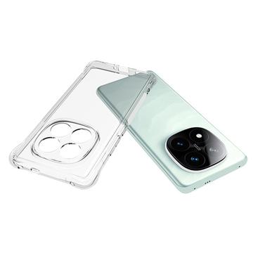 Xiaomi Redmi Note 14 Pro+ 5G Stødtæt TPU Cover - Gennemsigtig