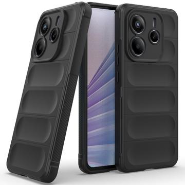 Xiaomi Redmi Note 14 5G Rugged TPU Cover - Sort
