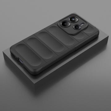Xiaomi Redmi Note 14 5G Rugged TPU Cover - Sort
