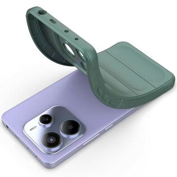 Xiaomi Redmi Note 14 5G Rugged TPU Cover - Grøn