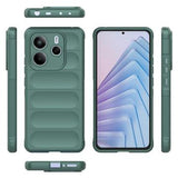 Xiaomi Redmi Note 14 5G Rugged TPU Cover - Grøn