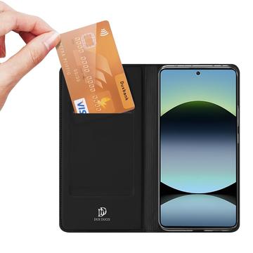 Xiaomi Redmi Note 14S Dux Ducis Skin Pro Flip Cover - Sort