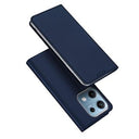 Xiaomi Redmi Note 14S Dux Ducis Skin Pro Flip Cover - Blå