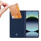 Xiaomi Redmi Note 14S Dux Ducis Skin Pro Flip Cover - Blå