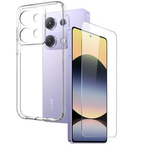 Xiaomi Redmi Note 14S Northjo 2-i-1 Beskyttelsessæt - Klar