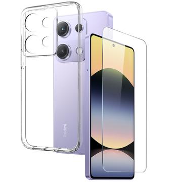 Xiaomi Redmi Note 14S Northjo 2-i-1 Beskyttelsessæt - Klar