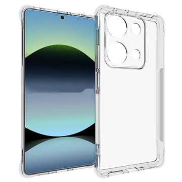 Xiaomi Redmi Note 14S Stødtæt TPU Cover - Gennemsigtig