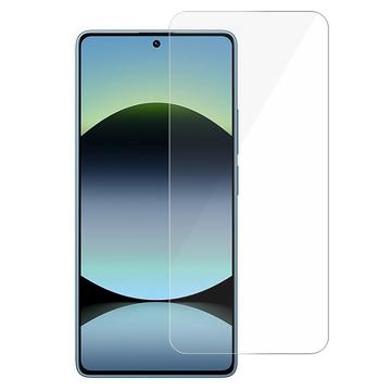 Xiaomi Redmi Note 14S Skærmbeskyttelse Hærdet Glas - 9H - Case Friendly - Gennemsigtig