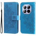 Xiaomi Redmi Note 15 Pro 5G Mandala Series Etui med Pung - Blå